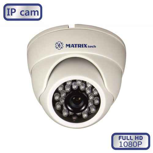 Купольная IP видеокамера MT-DW1080IP20X DC (3,6мм)