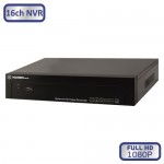 Видеорегистратор NVR Full HD MATRIXtech M-16IP Prime 16 каналов